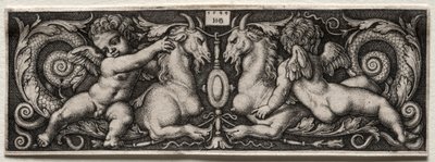 Dois Gênios, 1544. de Hans Sebald Beham