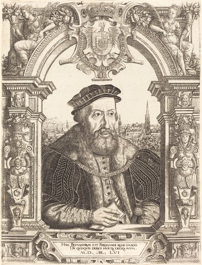 Fernando I, 1556. de Hans Sebald Lautensack