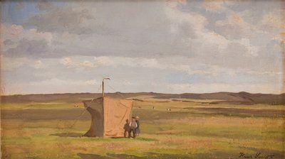 Abrigo do artista nos mouros na Jutlândia de Hans Smidth
