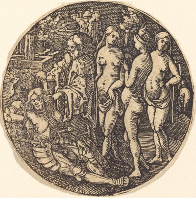 Julgamento de Paris de Hans Springinklee