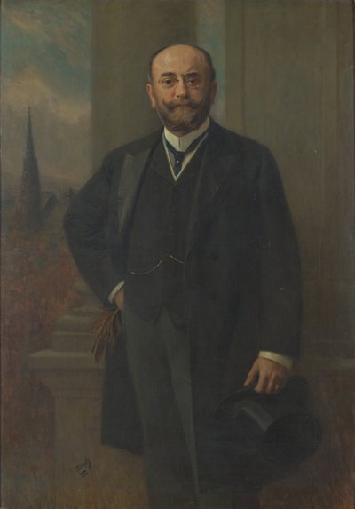 O Presidente da Câmara de Viena, Dr. Richard Weiskirchner de Hans Temple