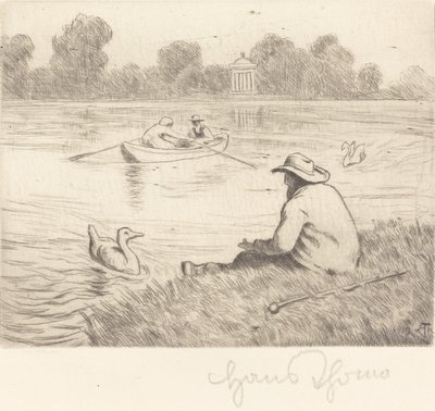 Excursão Calma de Hans Thoma