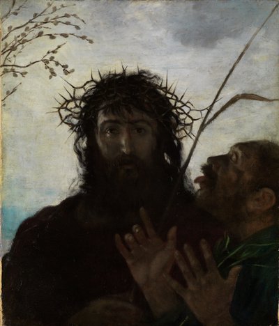 A zombaria de Jesus de Hans Thoma