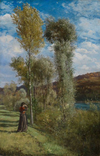 Dia de outono no Alto Reno de Hans Thoma