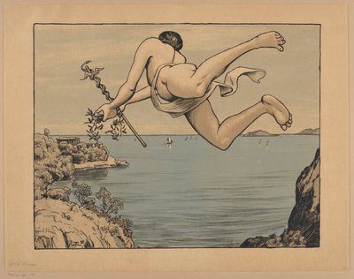 Mercúrio em Voo, p. 76 de Hans Thoma