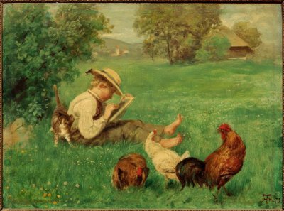 Depois da escola. Começos da arte de Hans Thoma