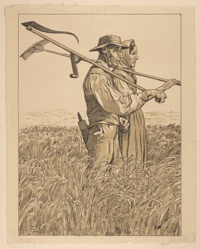 Dois ceifeiros de Hans Thoma