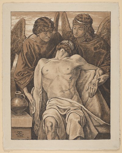 Pietá dos Anjos de Hans Thoma