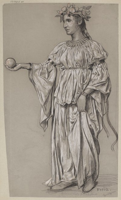 Projeto do traje de Frei de Hans Thoma