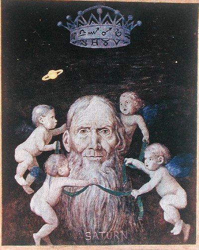 Saturno, ilustração de 