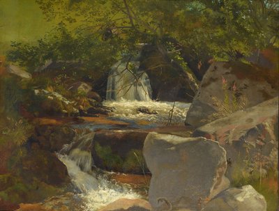 Ribeiro da Floresta Negra de Hans Thoma