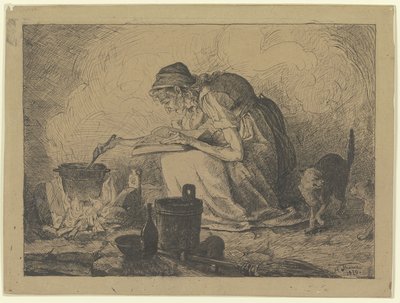 Cozinha das bruxas de Hans Thoma