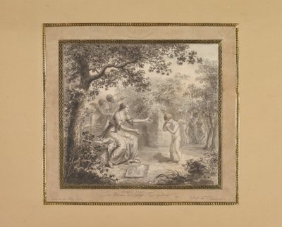 Ardil do Cupido, 1792. de Hans Veit Friedrich Schnorr von Carolsfeld
