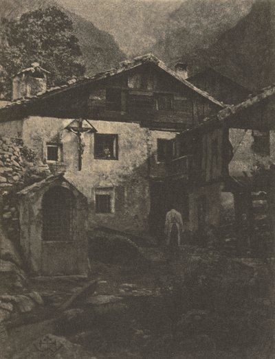 Trabalho de câmera: um canto da vila de Hans Watzek