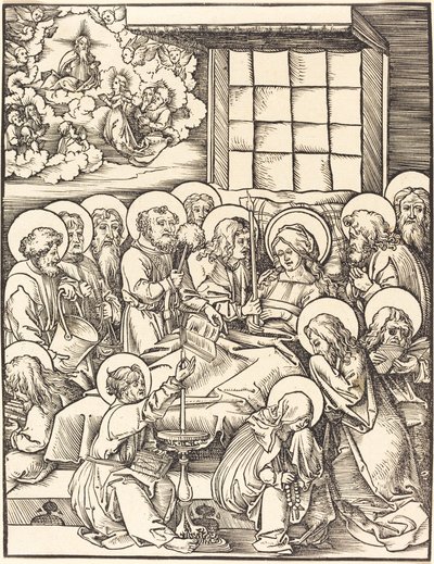 Morte da Virgem de Hans Wechtlin I