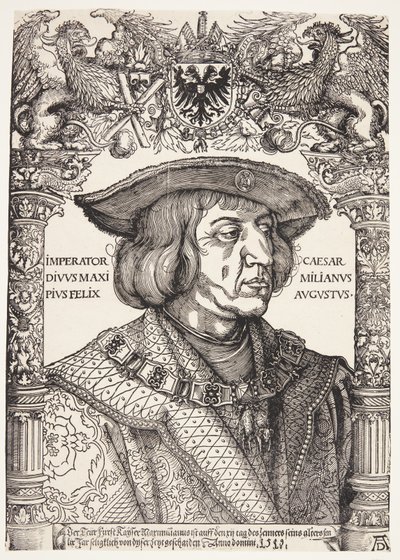 Imperador Maximiliano I de Hans Weiditz II