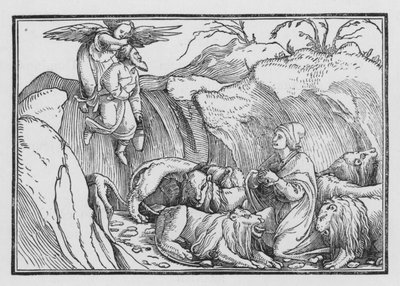 Daniel no Covil dos Leões, Bel e o Dragão I, 36 de Hans after Holbein the Younger