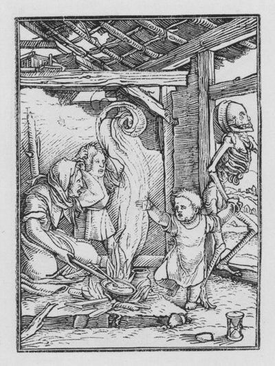 Dança da Morte de Holbein: A Criança de Hans after Holbein the Younger
