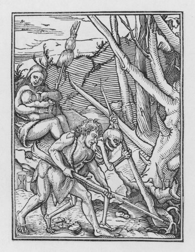 A Dança da Morte de Holbein: As Consequências da Queda de Hans after Holbein the Younger