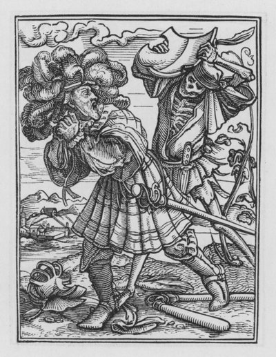 A Dança da Morte de Holbein: O Conde de Hans after Holbein the Younger