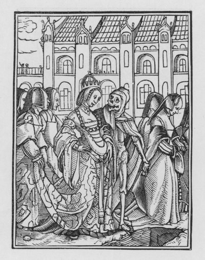 A Dança da Morte de Holbein: A Imperatriz de Hans after Holbein the Younger