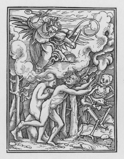 A Dança da Morte de Holbein: A Expulsão de Hans after Holbein the Younger