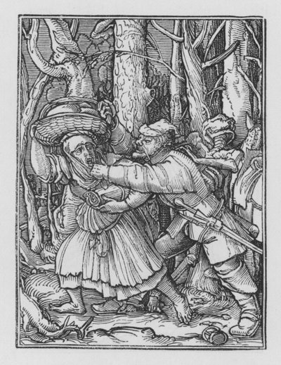 Dança da Morte de Holbein: The Robber de Hans after Holbein the Younger