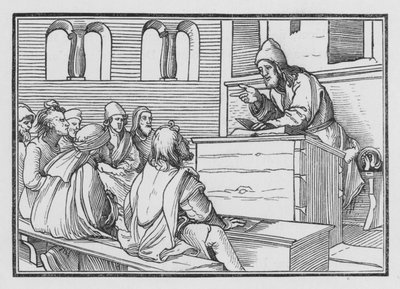 A profecia de Amós, Amós I 1 de Hans after Holbein the Younger