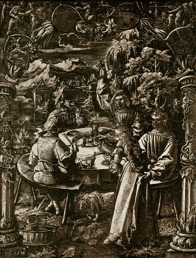 Visão de vidro de Hans the Younger Leu