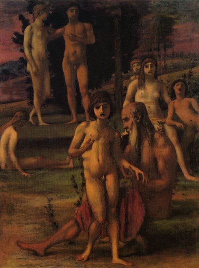 Alemão: Goldenes Zeitalter I Idade de Ouro I de Hans von Marées