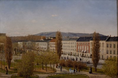 Rua Karl Johans de Harald B. Hansen
