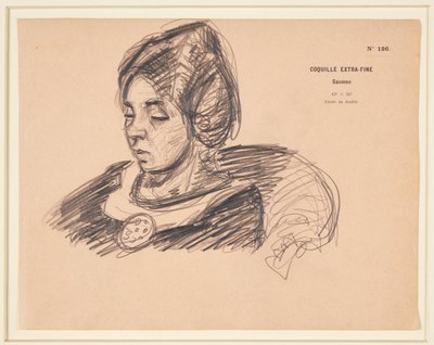 A irmã do artista, Anna Giersing de Harald Giersing