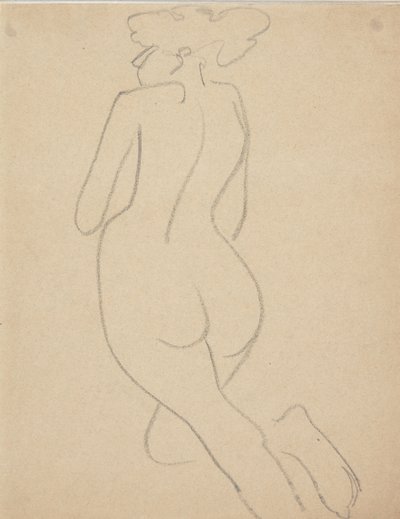 Modelo visto de costas de Harald Giersing