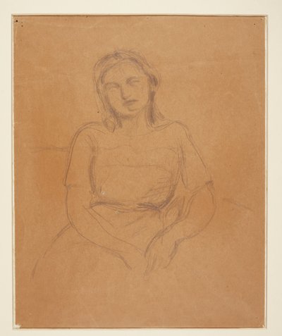 Moça sentada de Harald Giersing