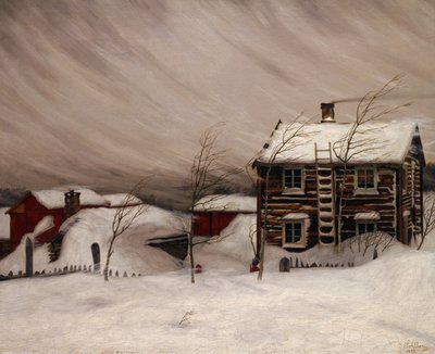 Nevasca de Harald Oscar Sohlberg