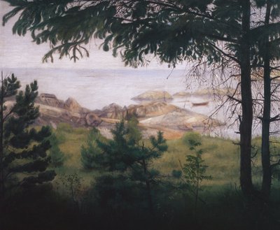 Pelo mar de Harald Oscar Sohlberg