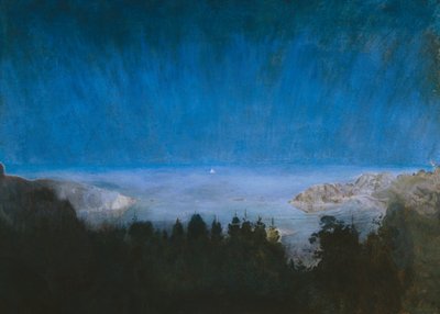 De Kjerringvik (óleo sobre tela) de Harald Oscar Sohlberg