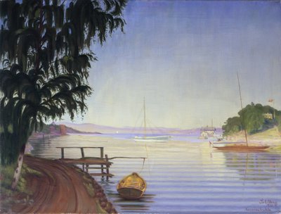Da Baía de Nærsnes de Harald Oscar Sohlberg