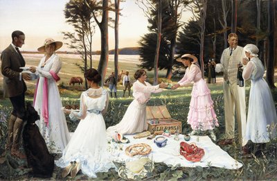 O Piquenique da Tarde de Harald Slott-Moller