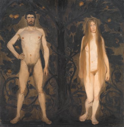 Adão e Eva de Harald Slott Møller