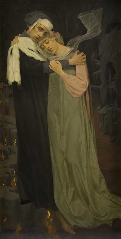 Paulo e Francesca de Harald Slott Møller