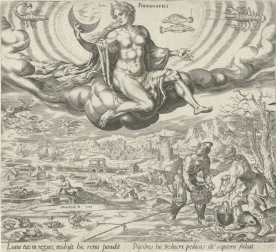 Temperamento fleumático
Flegmática (título sobre o objecto)
Os quatro temperamentos de Harmen Jansz Muller