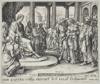 Susanne é acusada pelos anciãos de Harmen Jansz. Muller