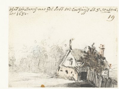 Casa em Enkhuizen de Harmen ter Borch