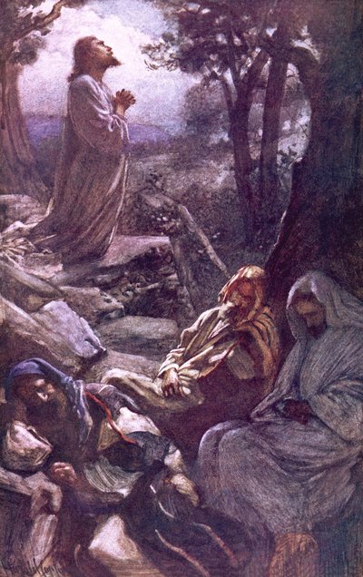 Getsêmani de Harold Copping