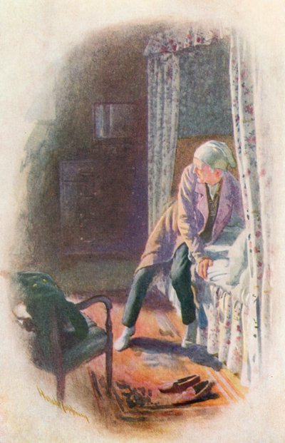 Ilustração para A Christmas Carol de Charles Dickens de Harold Copping