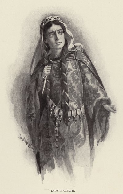 Lady Macbeth de Harold Copping