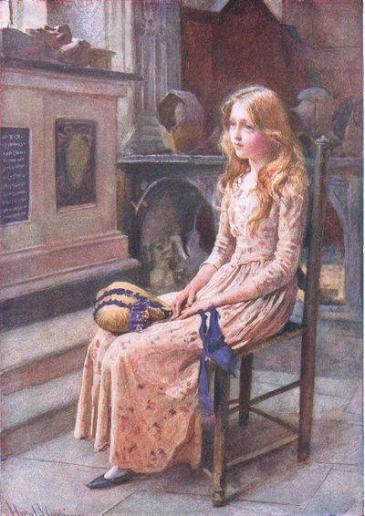 Little Nell in the Old Church, ilustrações para 