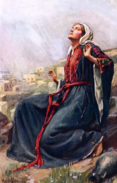 Maria mãe de Jesus de Harold Copping