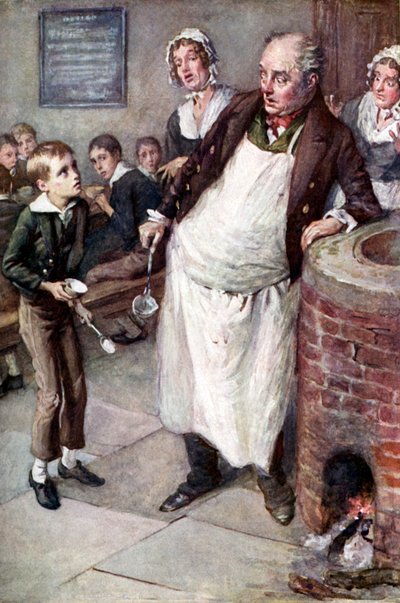 Oliver Twist de Charles Dickens de Harold Copping